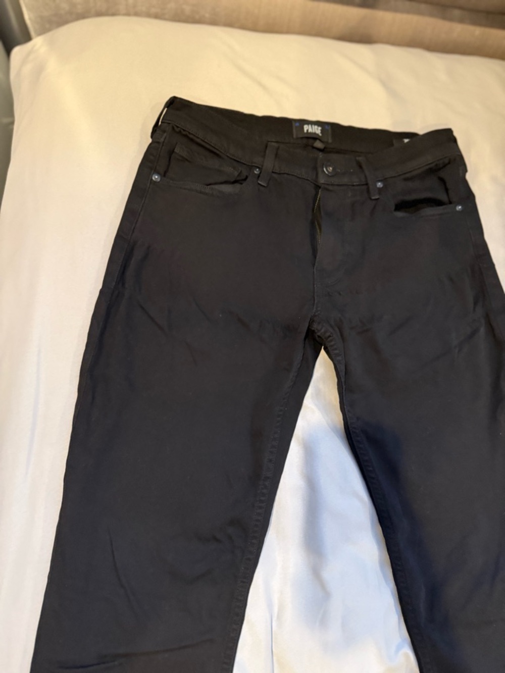 PAIGE Men's Black Slim Jeans - Classic Slim Fit-Sz 31